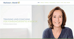 Desktop Screenshot of businesscoach-berlin.de